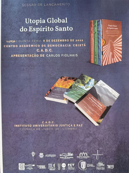 Sessão de lançamento "Utopia Global do Espírito Santo"